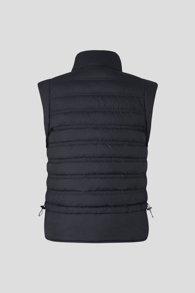 BOGNER Florin Laufschuhe Down Waistcoat Navy Blau | WGPUO-8652
