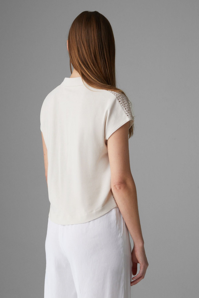 BOGNER Freya Polo Shirt Sand | NFDQA-9430