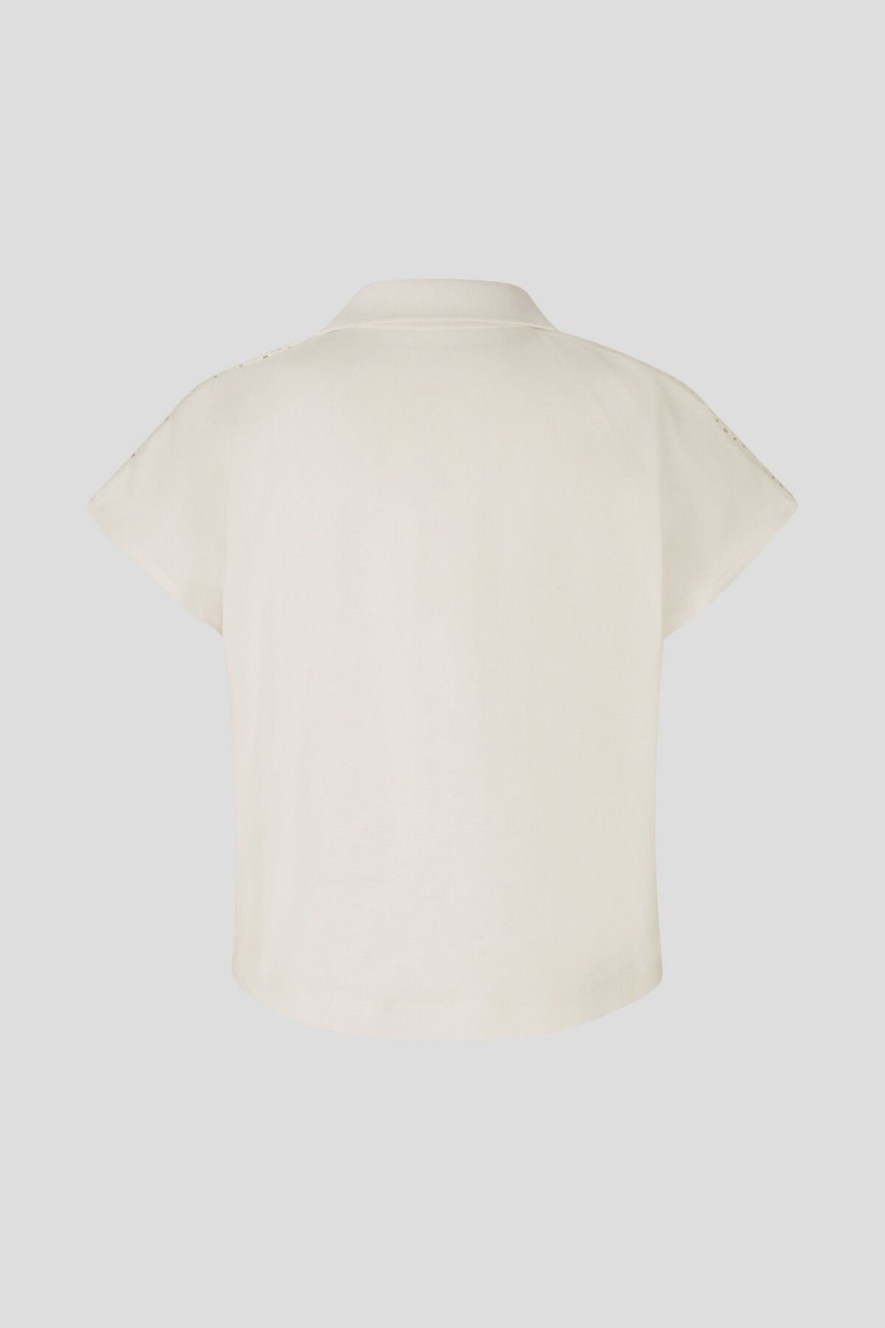 BOGNER Freya Polo Shirt Sand | NFDQA-9430