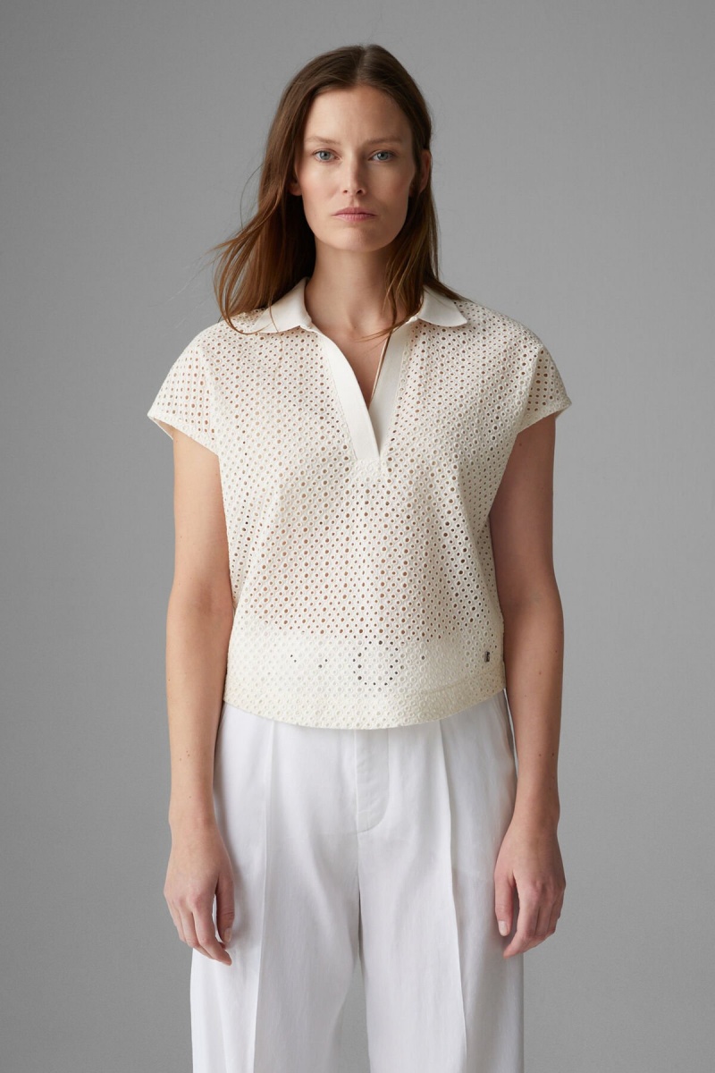 BOGNER Freya Polo Shirt Sand | NFDQA-9430