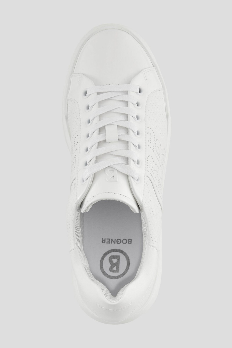 BOGNER Hollywood Sneaker Weiß | SXNJH-8543
