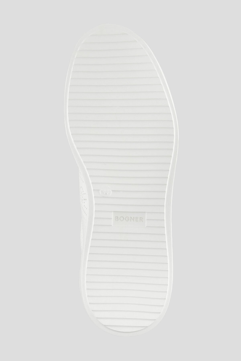 BOGNER Hollywood Sneaker Weiß | SXNJH-8543