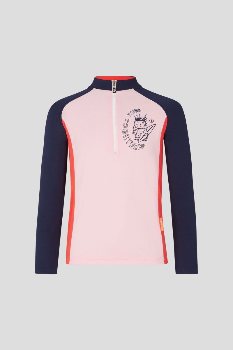 BOGNER Ike Kids Long-sleeve Top Navy Blau | ABTPS-2479