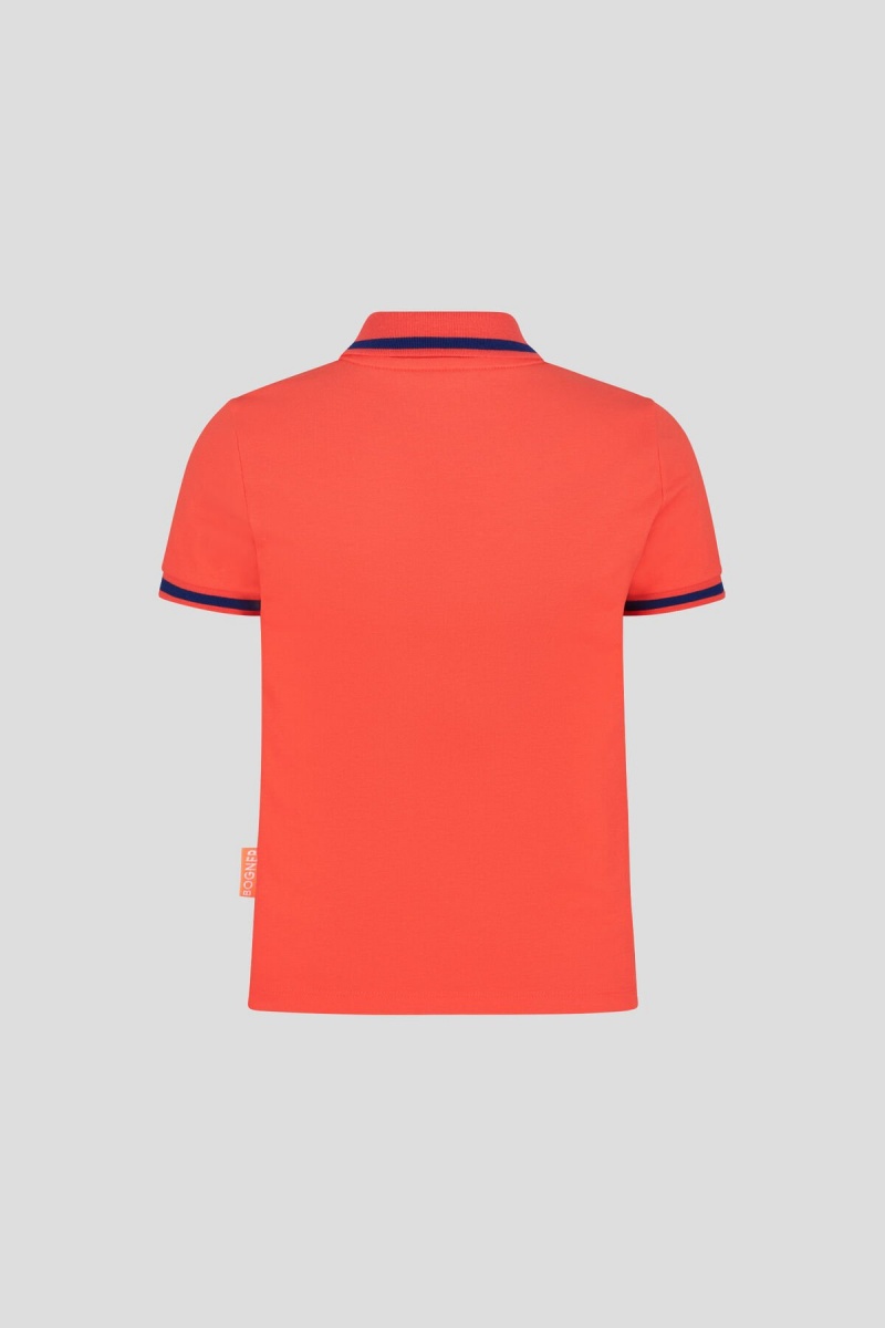 BOGNER Immo Kids Polo Shirt Koralle | UQFXZ-3205