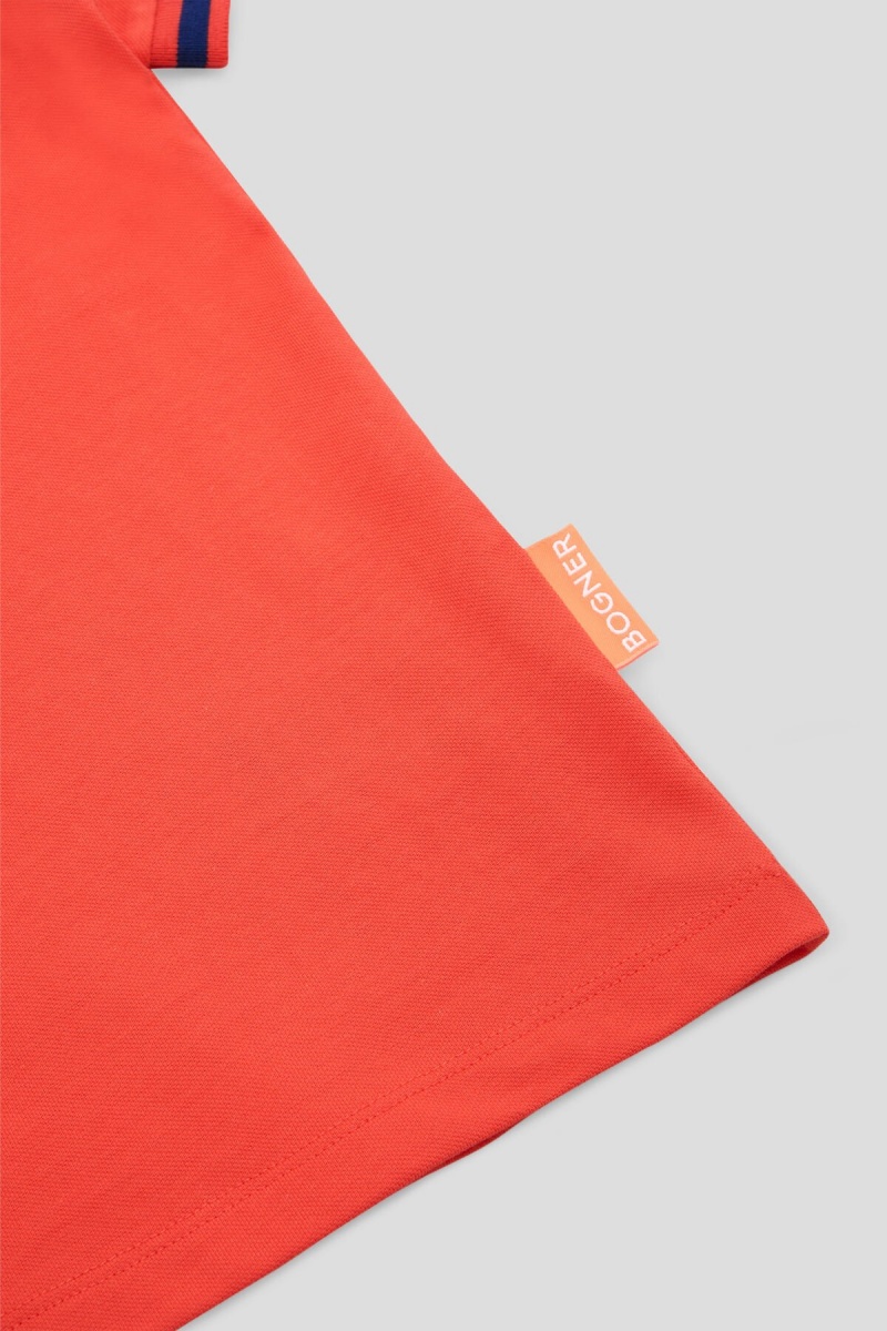BOGNER Immo Kids Polo Shirt Koralle | UQFXZ-3205