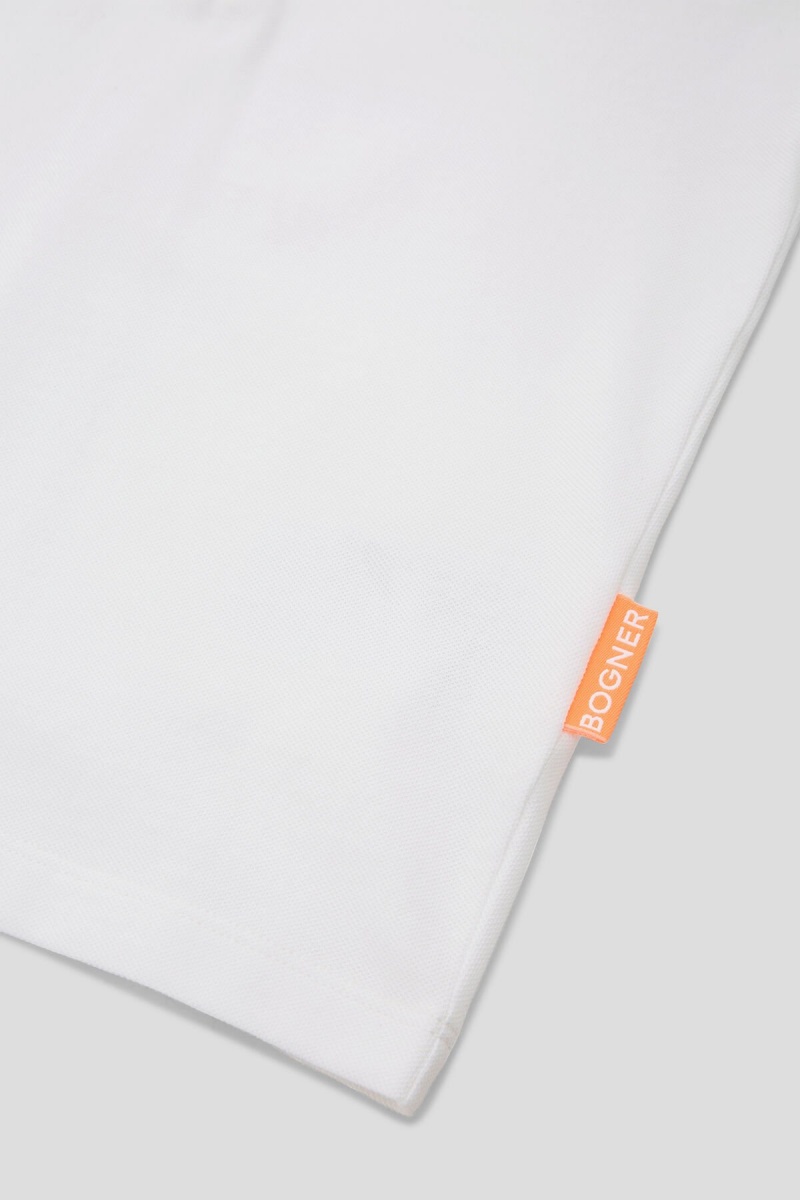 BOGNER Isra Kids Polo Shirt Weiß | ZAJEX-0421