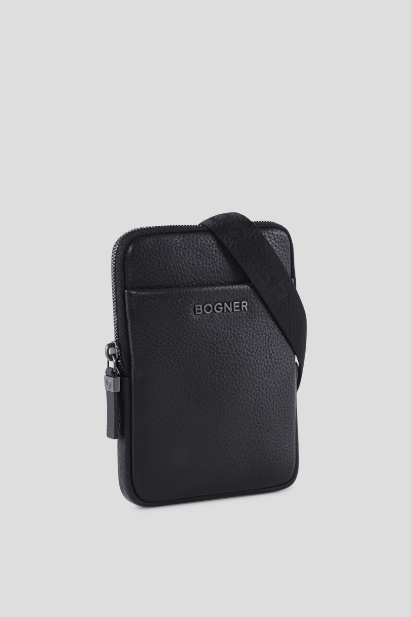 BOGNER Jasper Jacob Shoulder Bag Schwarz | KQEXP-7350