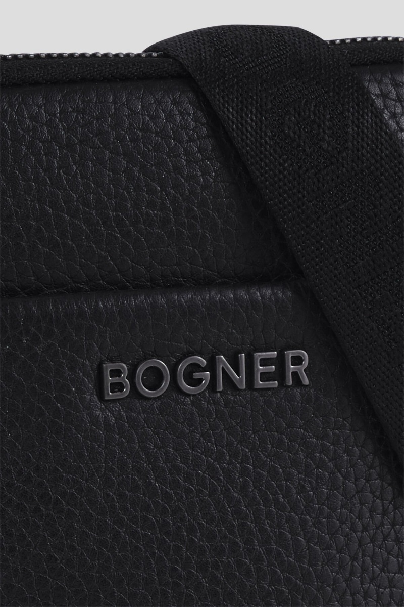BOGNER Jasper Jacob Shoulder Bag Schwarz | KQEXP-7350