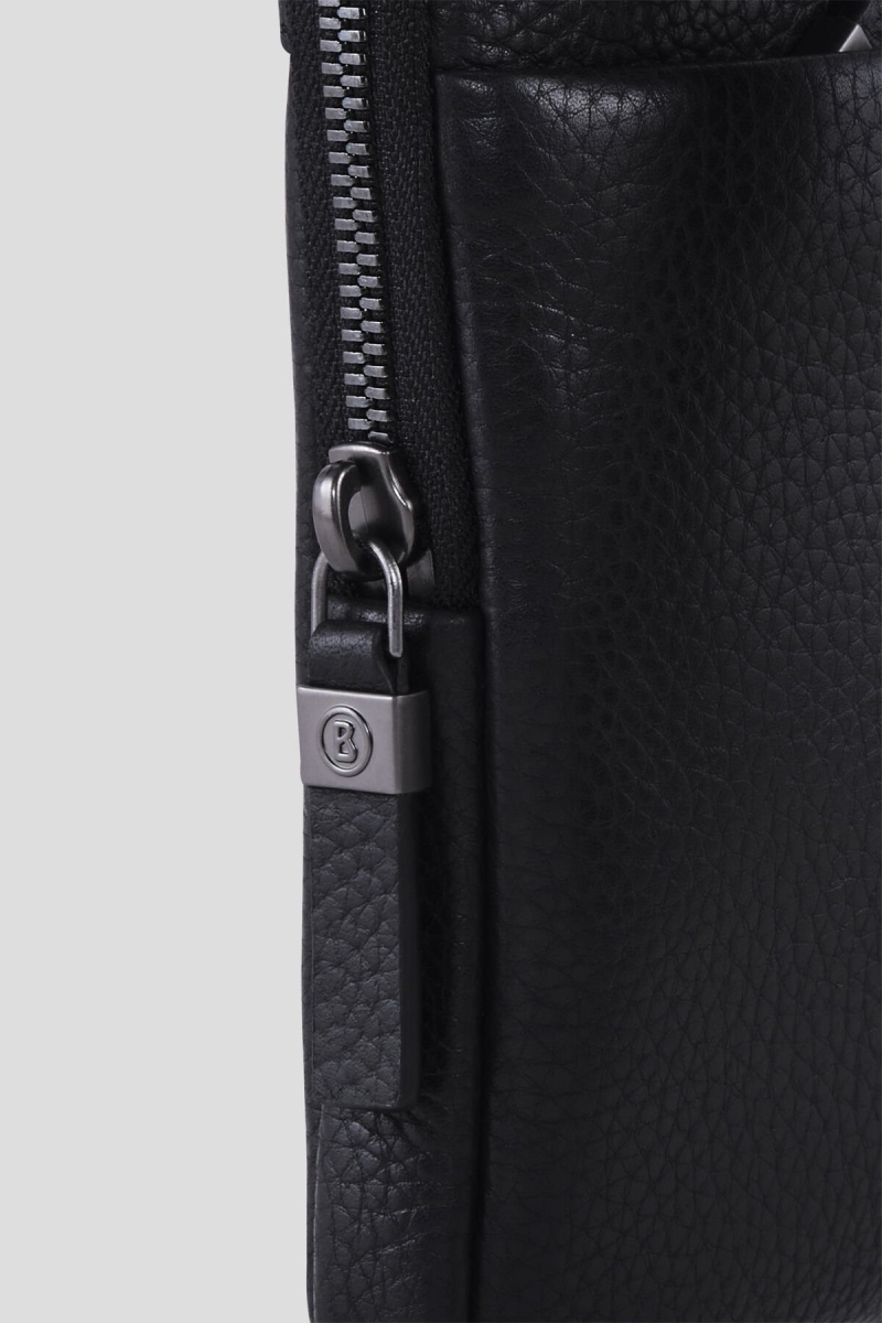 BOGNER Jasper Linus Shoulder Bag Schwarz | HALTX-9172