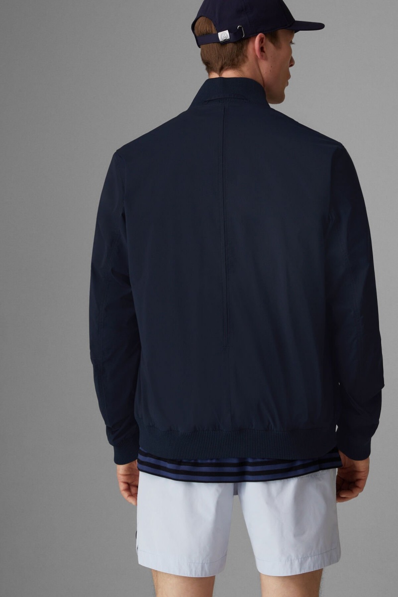 BOGNER Jonas Blouson Jacket Navy Blau | OELFN-8791