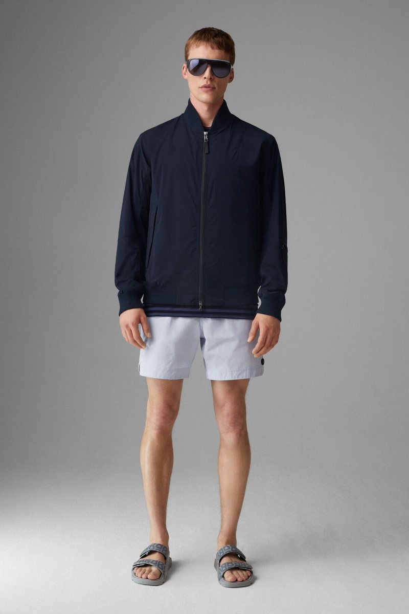BOGNER Jonas Blouson Jacket Navy Blau | OELFN-8791