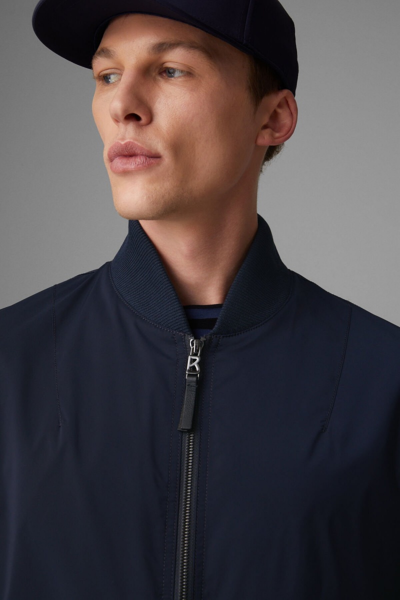 BOGNER Jonas Blouson Jacket Navy Blau | OELFN-8791