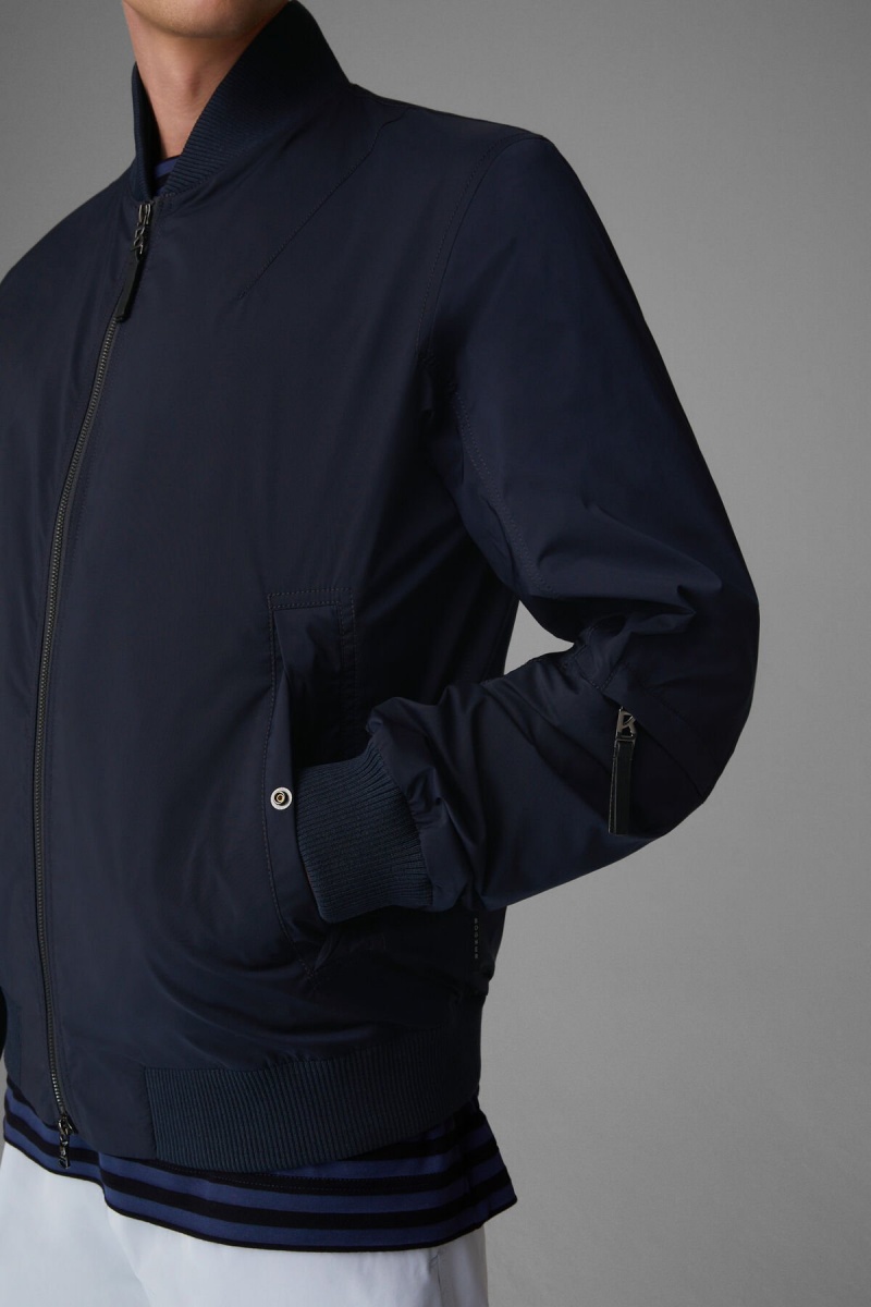 BOGNER Jonas Blouson Jacket Navy Blau | OELFN-8791