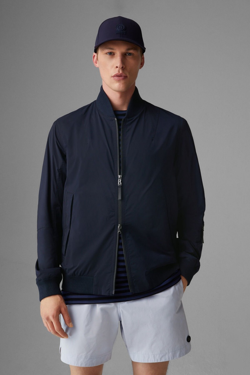 BOGNER Jonas Blouson Jacket Navy Blau | OELFN-8791