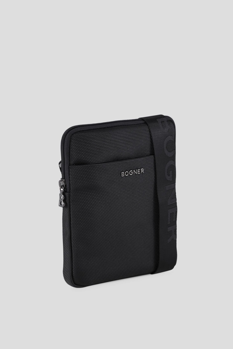 BOGNER Keystone Frank Shoulder Bag Schwarz | ZDNES-7483