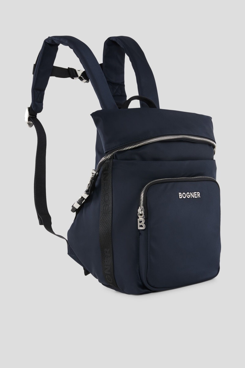 BOGNER Klosters Illa Backpack Navy Blau | SGQTI-4716