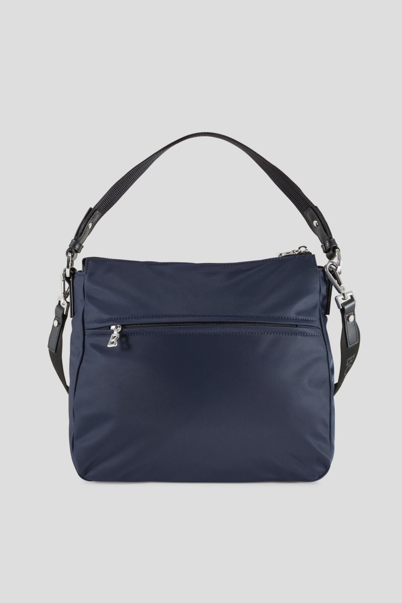BOGNER Klosters Isalie Hobo Bag Navy Blau | KFNOR-1285