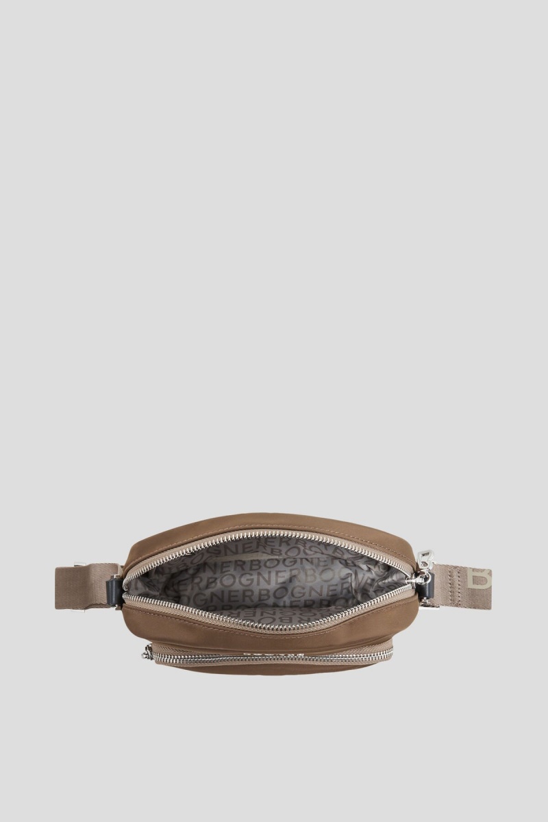 BOGNER Klosters Lidia Shoulder Bag Kaffee | PGREZ-2879