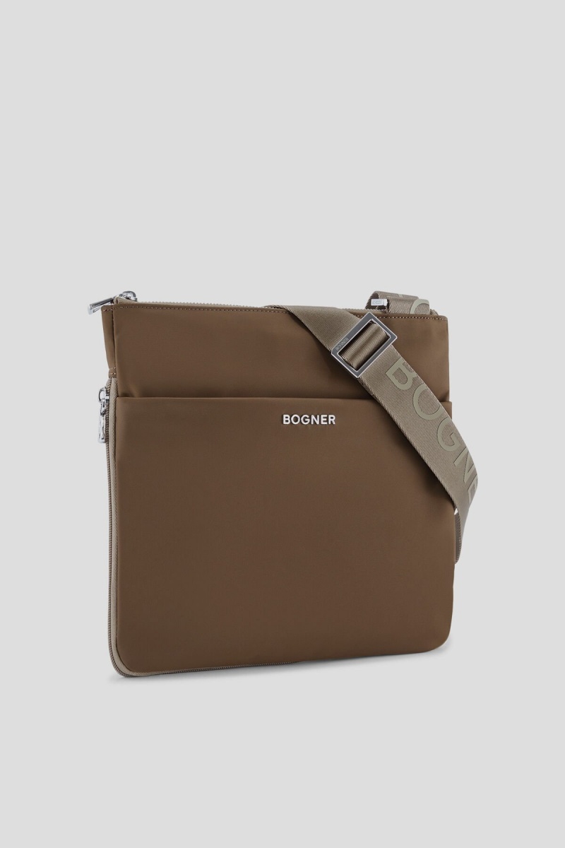 BOGNER Klosters Serena Shoulder Bag Kaffee | LISVB-1867
