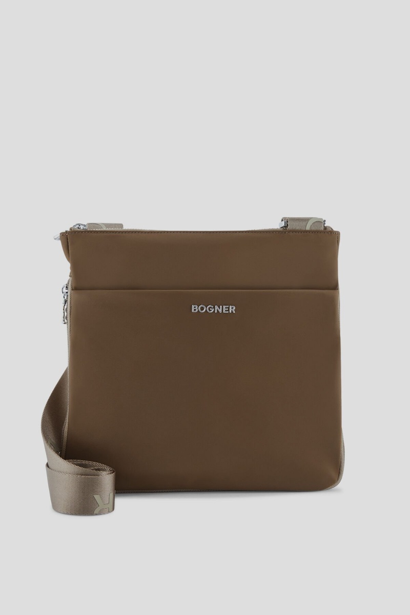 BOGNER Klosters Serena Shoulder Bag Kaffee | LISVB-1867