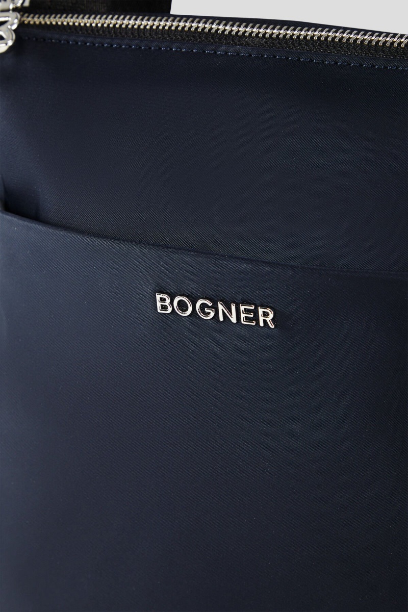 BOGNER Klosters Serena Shoulder Bag Navy Blau | VGZYQ-0631