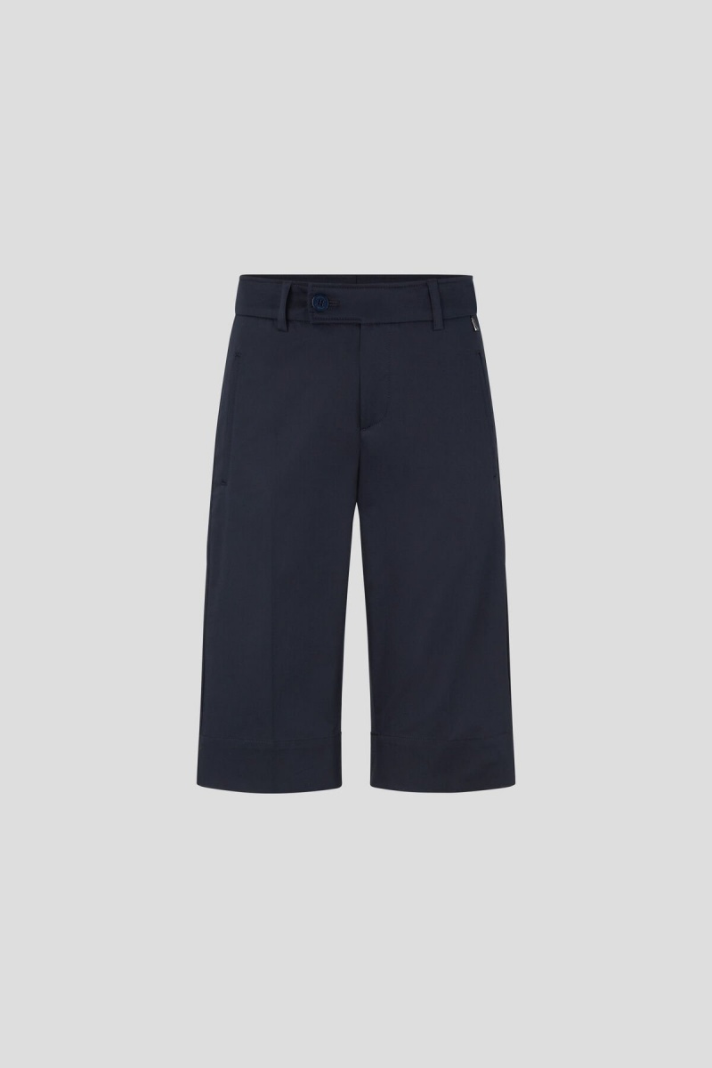 BOGNER Lara Bermuda Shorts Navy Blau | VDGMU-1572