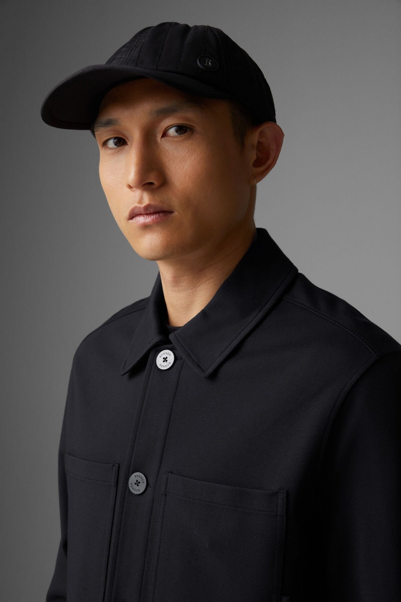 BOGNER Leandro Shirt Jacket Schwarz | COIUR-7692