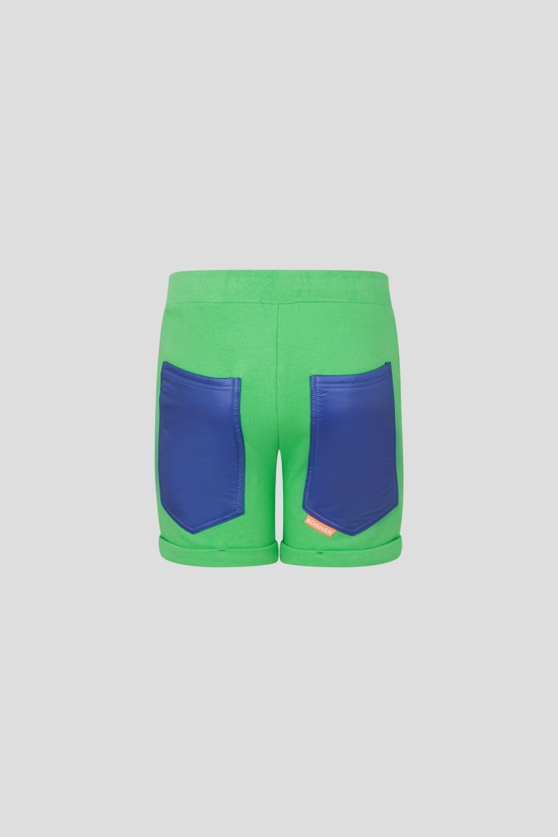 BOGNER Lenni Kids Sweat Shorts Grün | SVPNM-2495