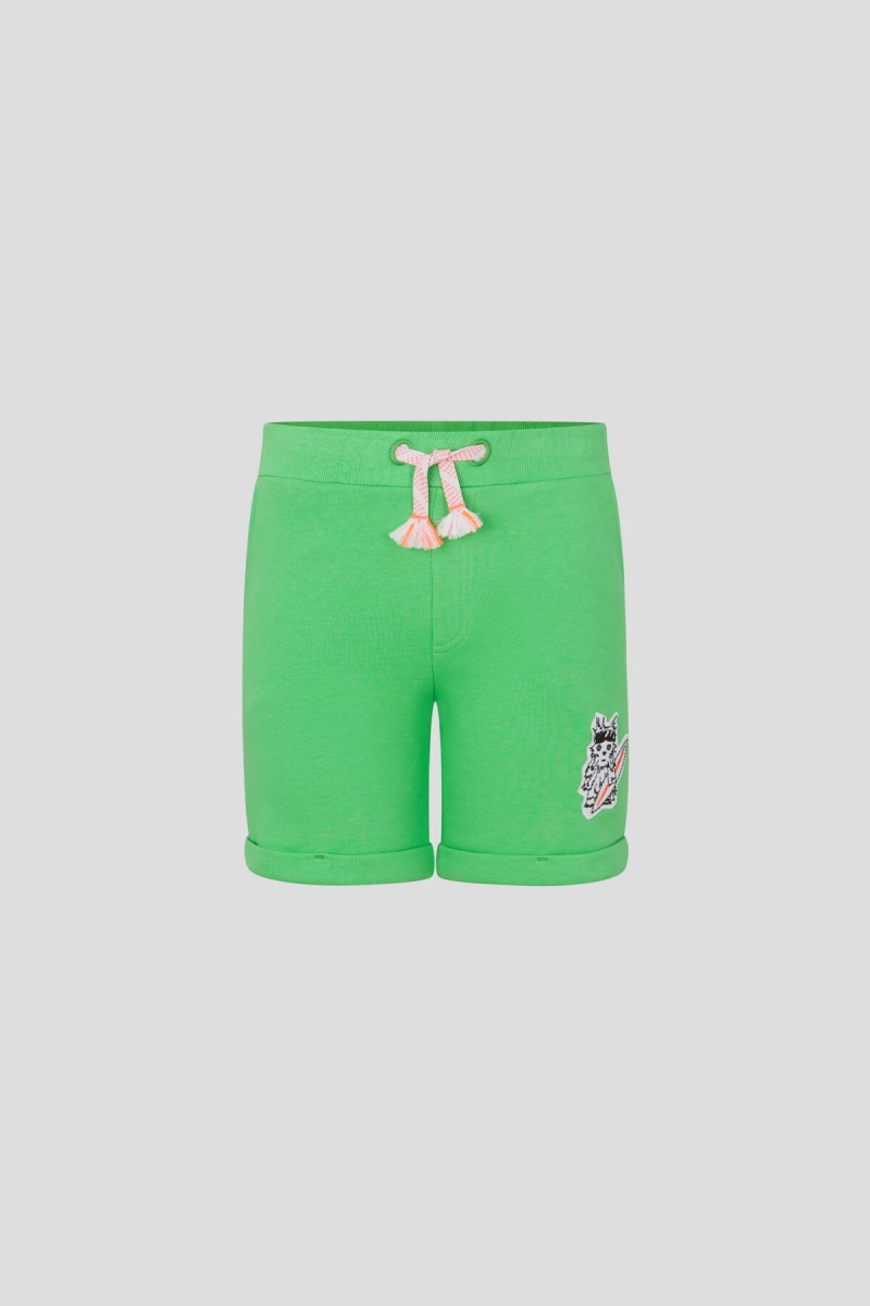 BOGNER Lenni Kids Sweat Shorts Grün | SVPNM-2495