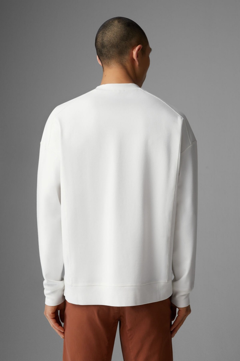 BOGNER Levino Sweatshirt Off-white | HQXZS-9712