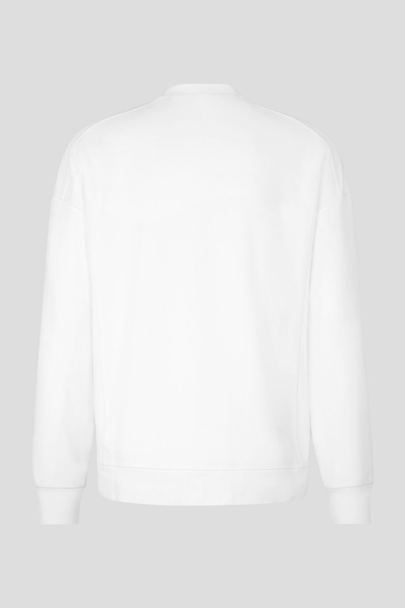 BOGNER Levino Sweatshirt Off-white | HQXZS-9712