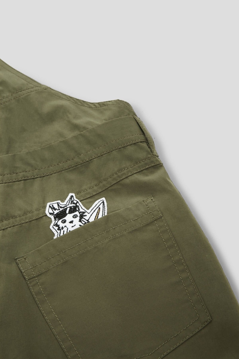 BOGNER Liah Kids Ski Overalls Olivgrün Grün | FYDKO-7346