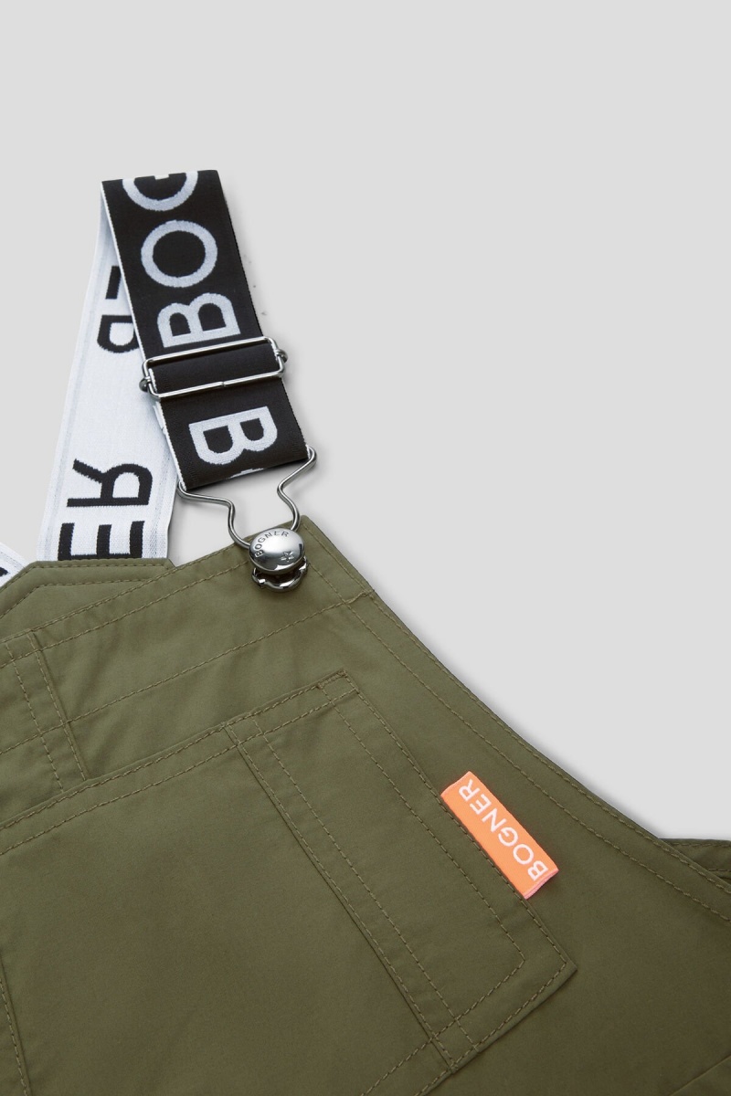 BOGNER Liah Kids Ski Overalls Olivgrün Grün | FYDKO-7346