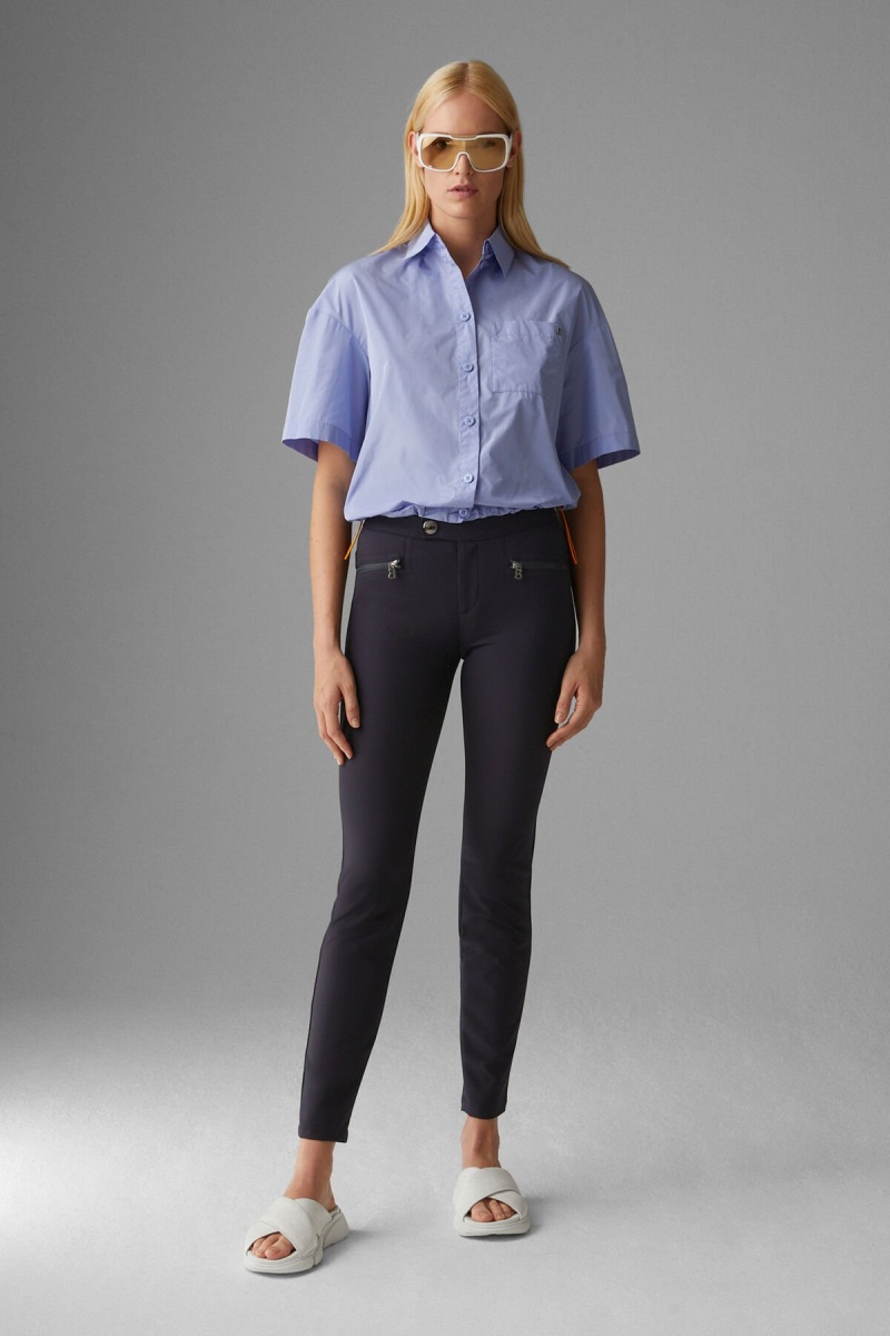 BOGNER Lindy Stretch Pants Navy Blau | MBUNX-2807