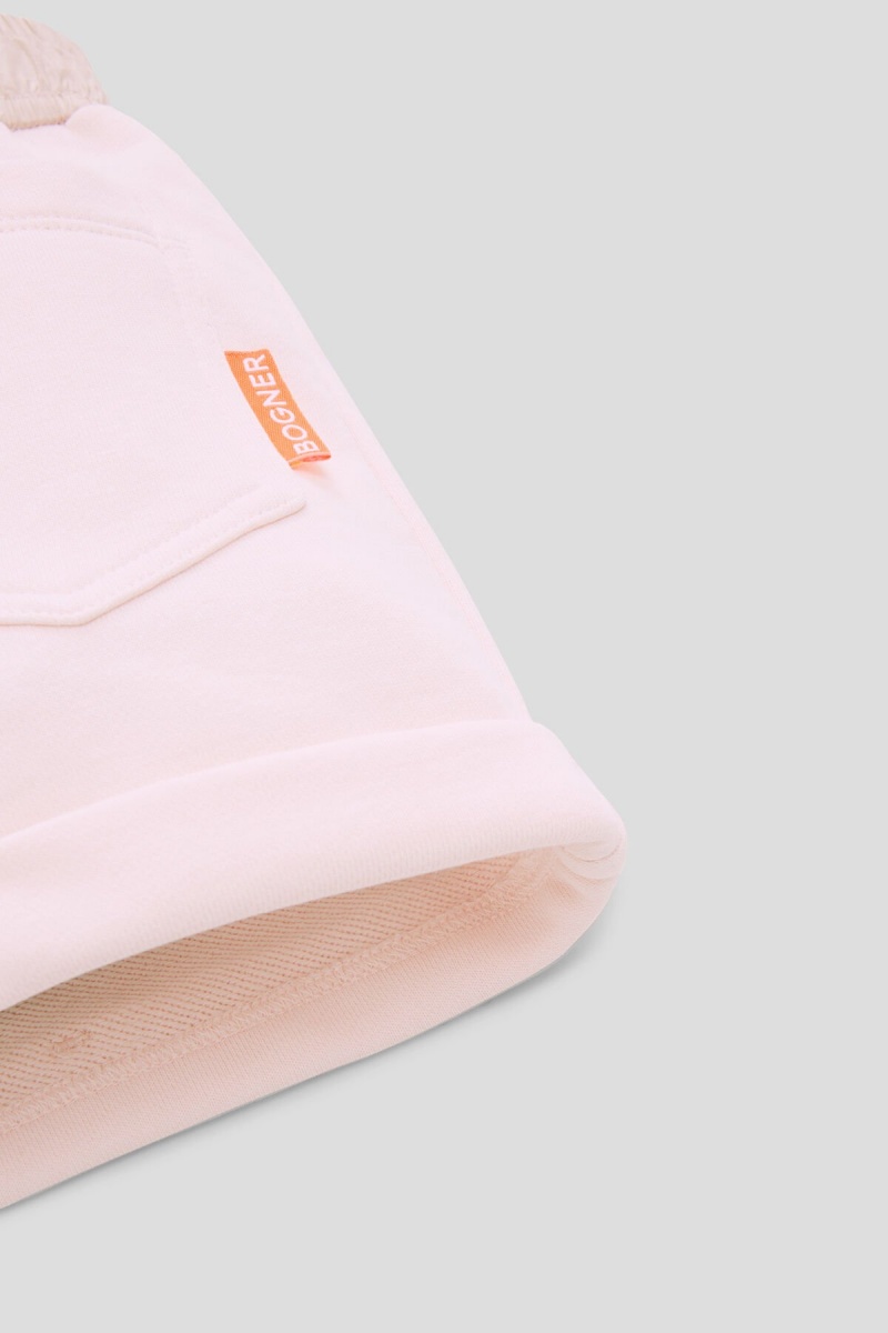 BOGNER Liz Kids Sweat Shorts Rosa | KIDGX-4127