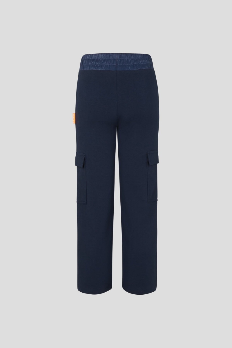 BOGNER Lotti Kids Tracksuit Pants Navy Blau | YTNBQ-8695