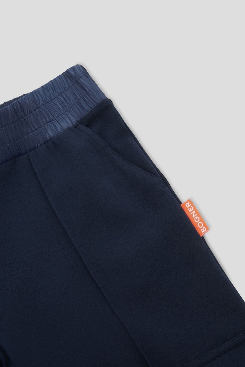 BOGNER Lotti Kids Tracksuit Pants Navy Blau | YTNBQ-8695