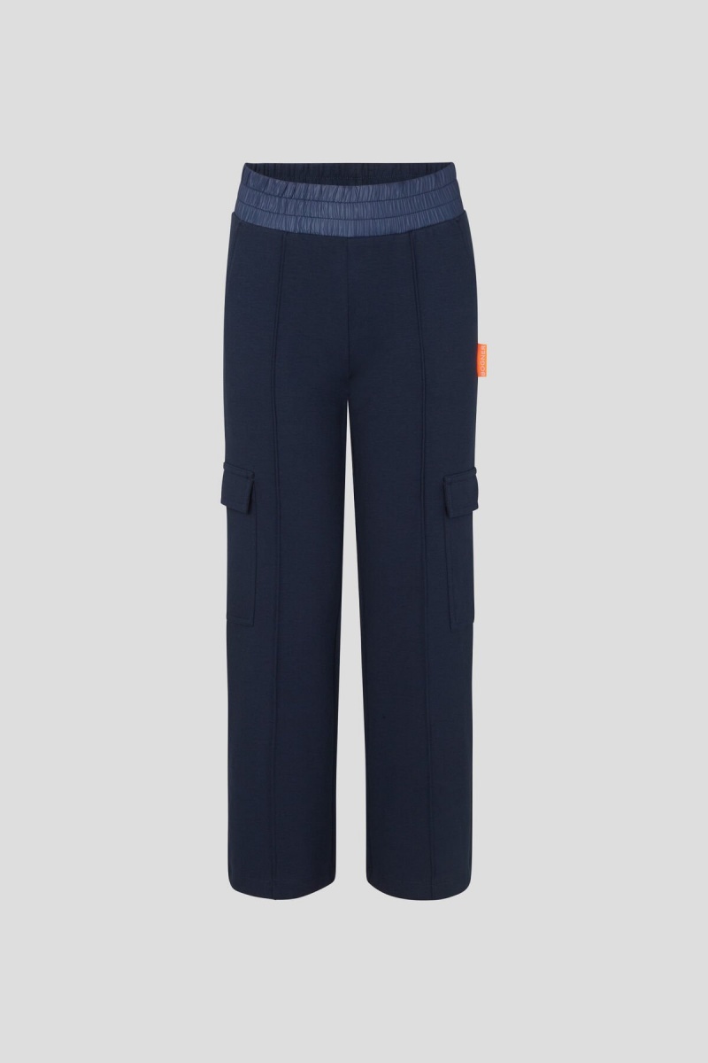 BOGNER Lotti Kids Tracksuit Pants Navy Blau | YTNBQ-8695