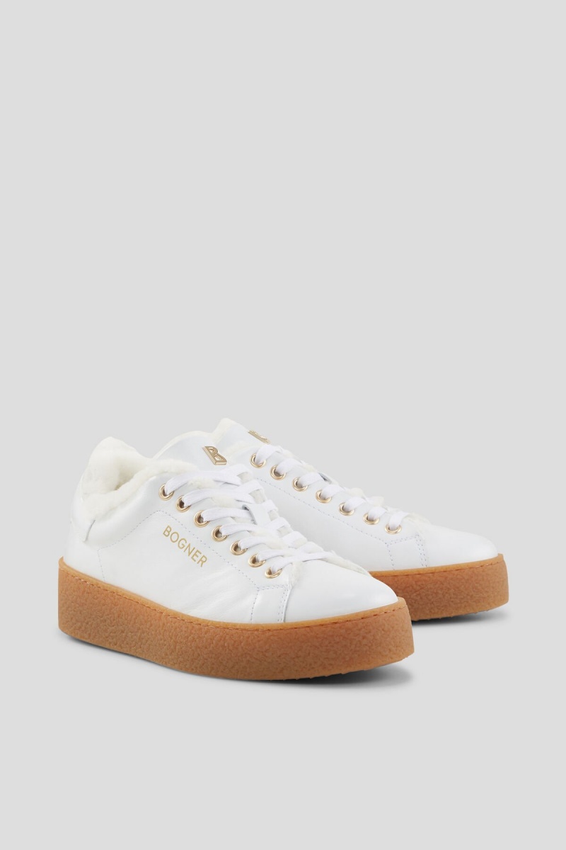 BOGNER Lucerne Sneakers Weiß | PIYFH-3580