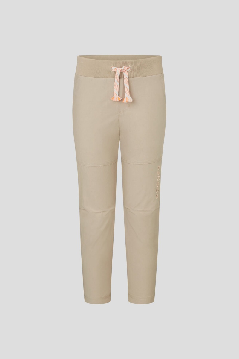 BOGNER Luki Kids Jogging Pants Beige | UTKBL-4538 