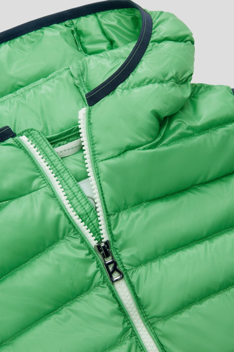 BOGNER Maxy Kids Down Waistcoat Grün Grün | DEXRA-7249