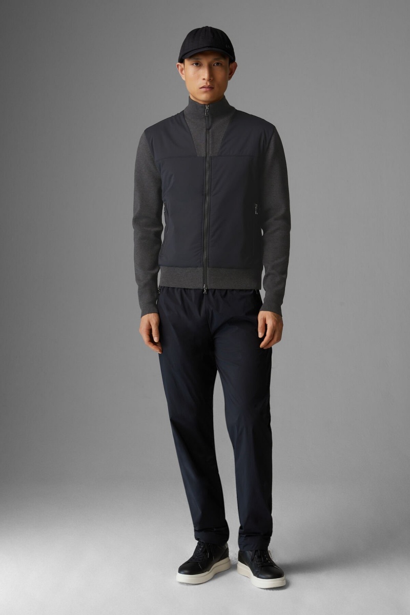BOGNER Miguel Hybrid Jacket Anthracite melange | CNYTD-2130
