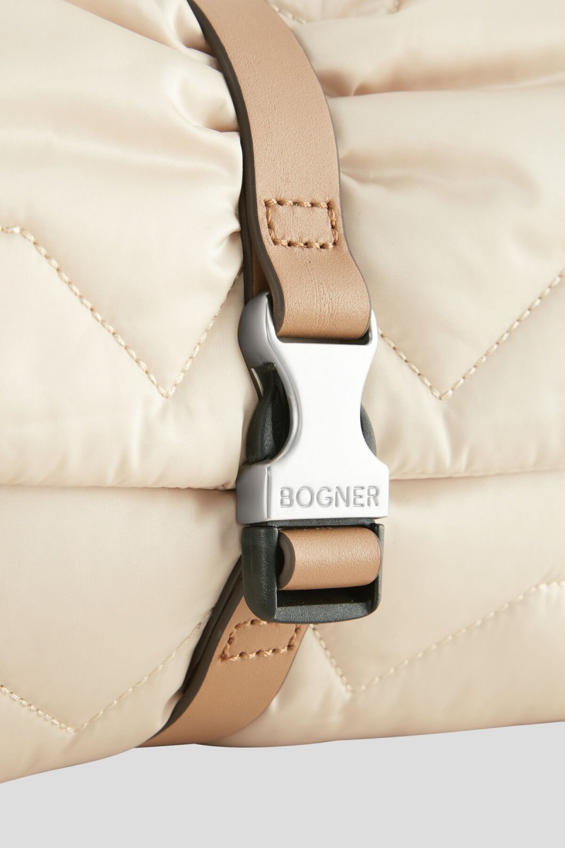 BOGNER Morzine Sole Shoulder Bag Weiß | KJNSX-8594