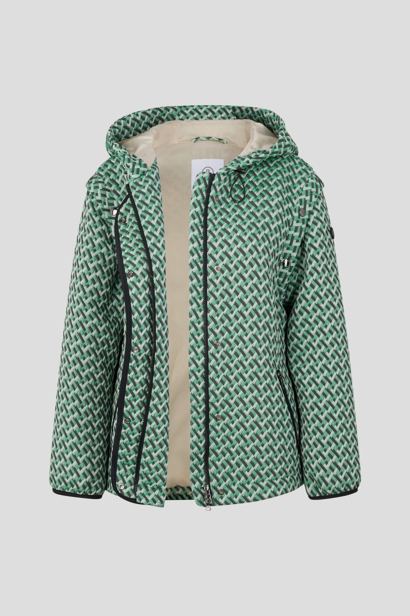 BOGNER Nelli Jacket Grün Schwarz | HYSVP-9058