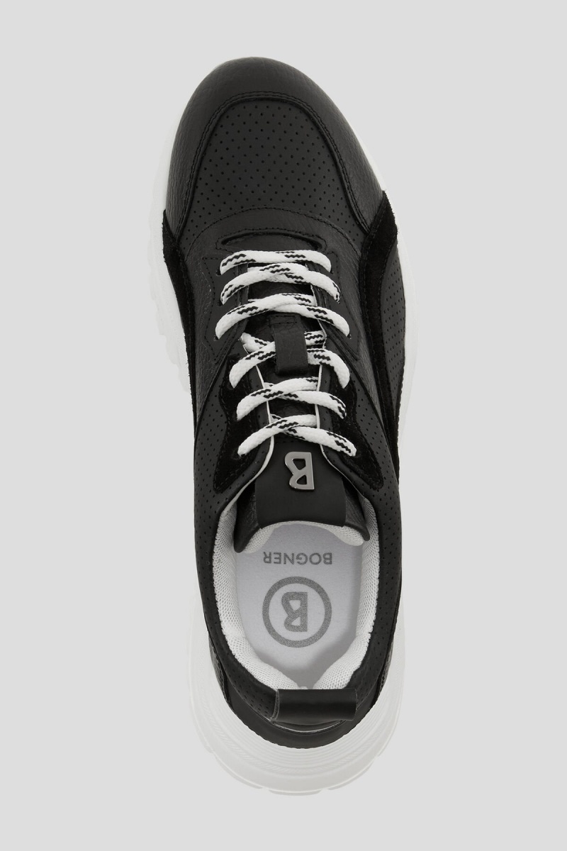 BOGNER New Malaga Sneaker Schwarz | BHQTJ-6983