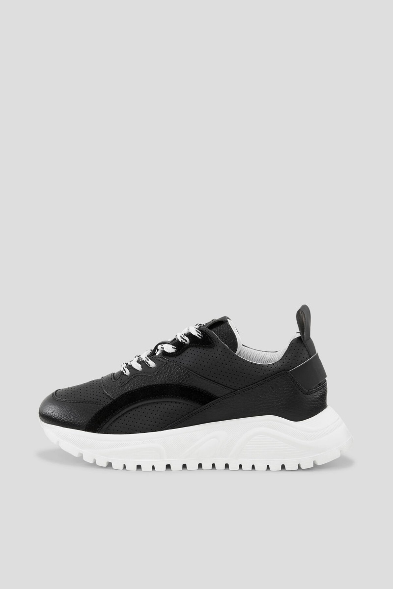 BOGNER New Malaga Sneaker Schwarz | BHQTJ-6983