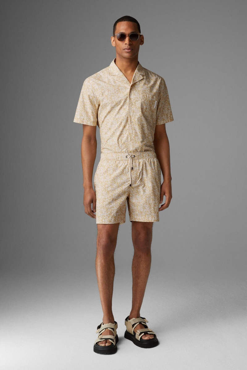 BOGNER Ocean Swimming Shorts Gelb | YCSZW-9175