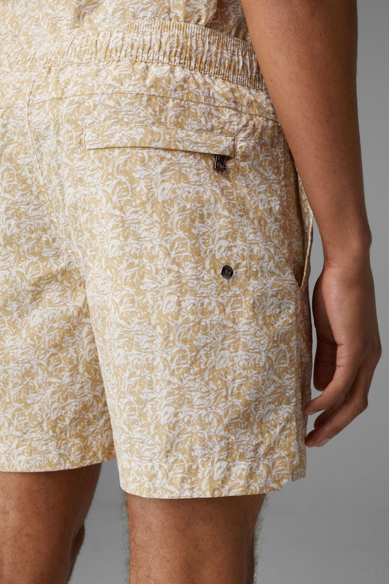 BOGNER Ocean Swimming Shorts Gelb | YCSZW-9175