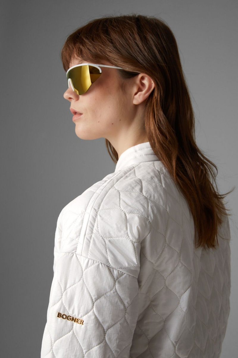 BOGNER Paola Reversible Gesteppt Jacket Sand | IPGMO-3914