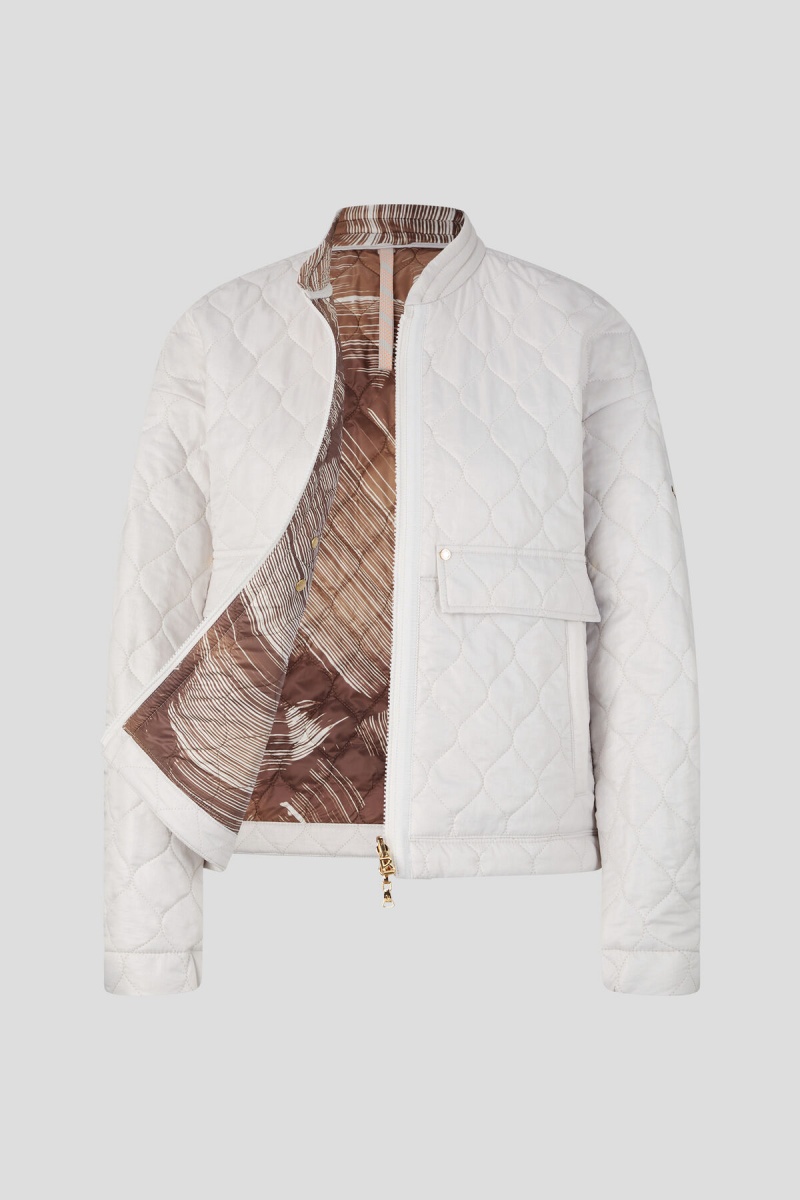 BOGNER Paola Reversible Gesteppt Jacket Sand | IPGMO-3914